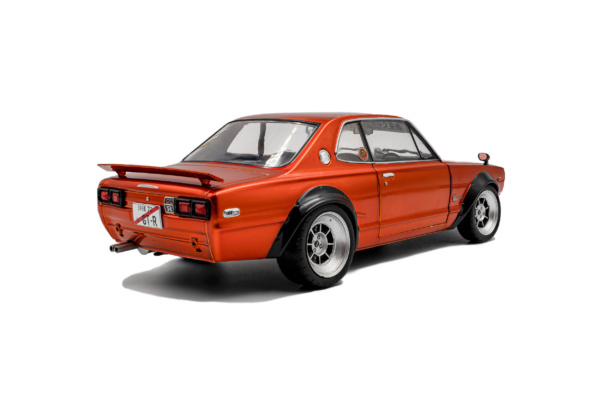 Nissan Skyline (C10) Hakosuka SOLIDO WORKS - orange metallic - 1970