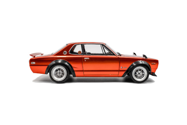Nissan Skyline (C10) Hakosuka SOLIDO WORKS - orange metallic - 1970