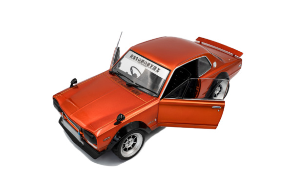 Nissan Skyline (C10) Hakosuka SOLIDO WORKS - orange metallic - 1970