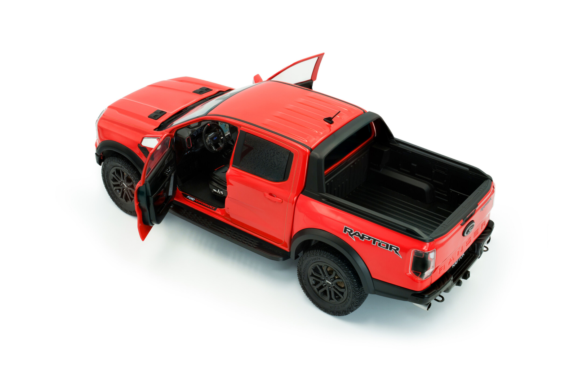Ford Ranger Raptor - Orange Raptor - 2024 - Solido