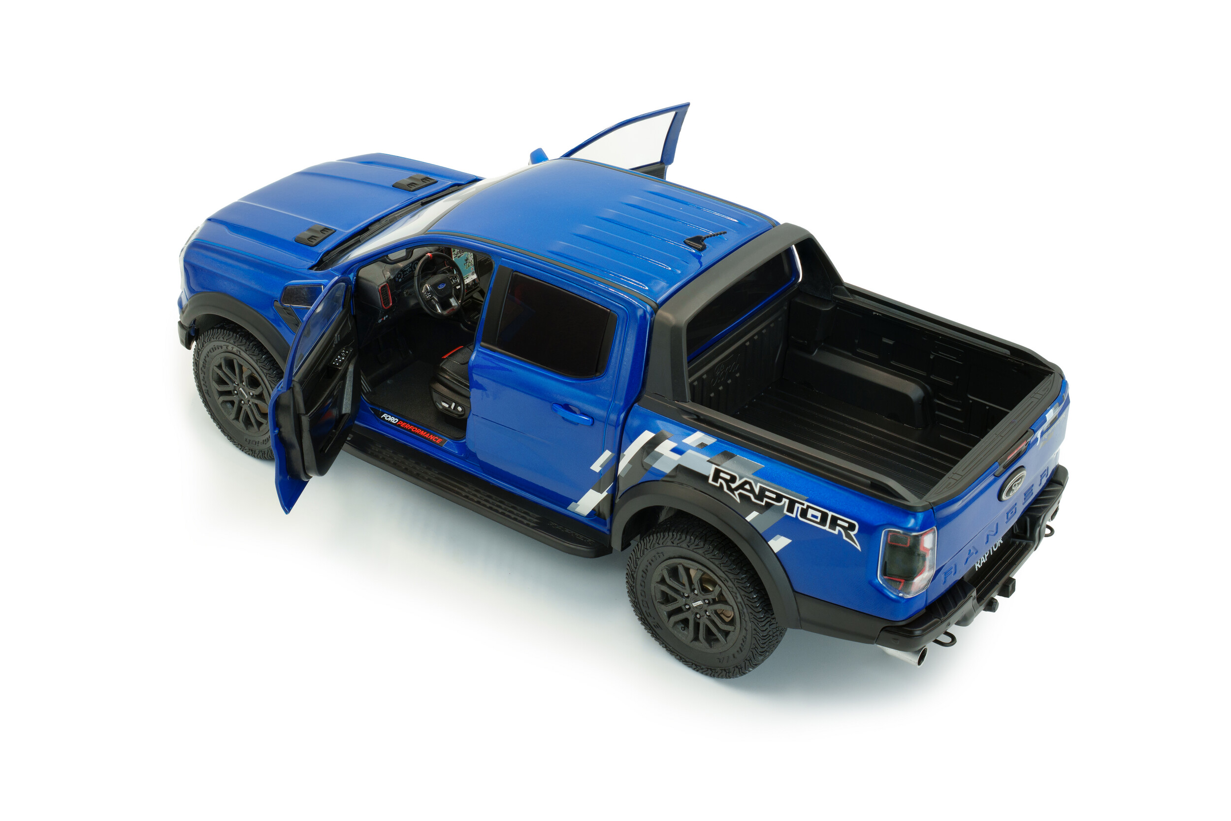 SOLIDO 1/18 フォード レンジャー ラプター 2024 (ブルー) Ford Ranger Raptor - Blue Lightning - 2024 - Solido