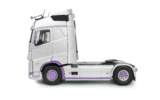 Volvo Trucks FH Globetrotter XL - SILVER & PURPLE - 2023