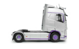 Volvo Trucks FH Globetrotter XL - SILVER & PURPLE - 2023