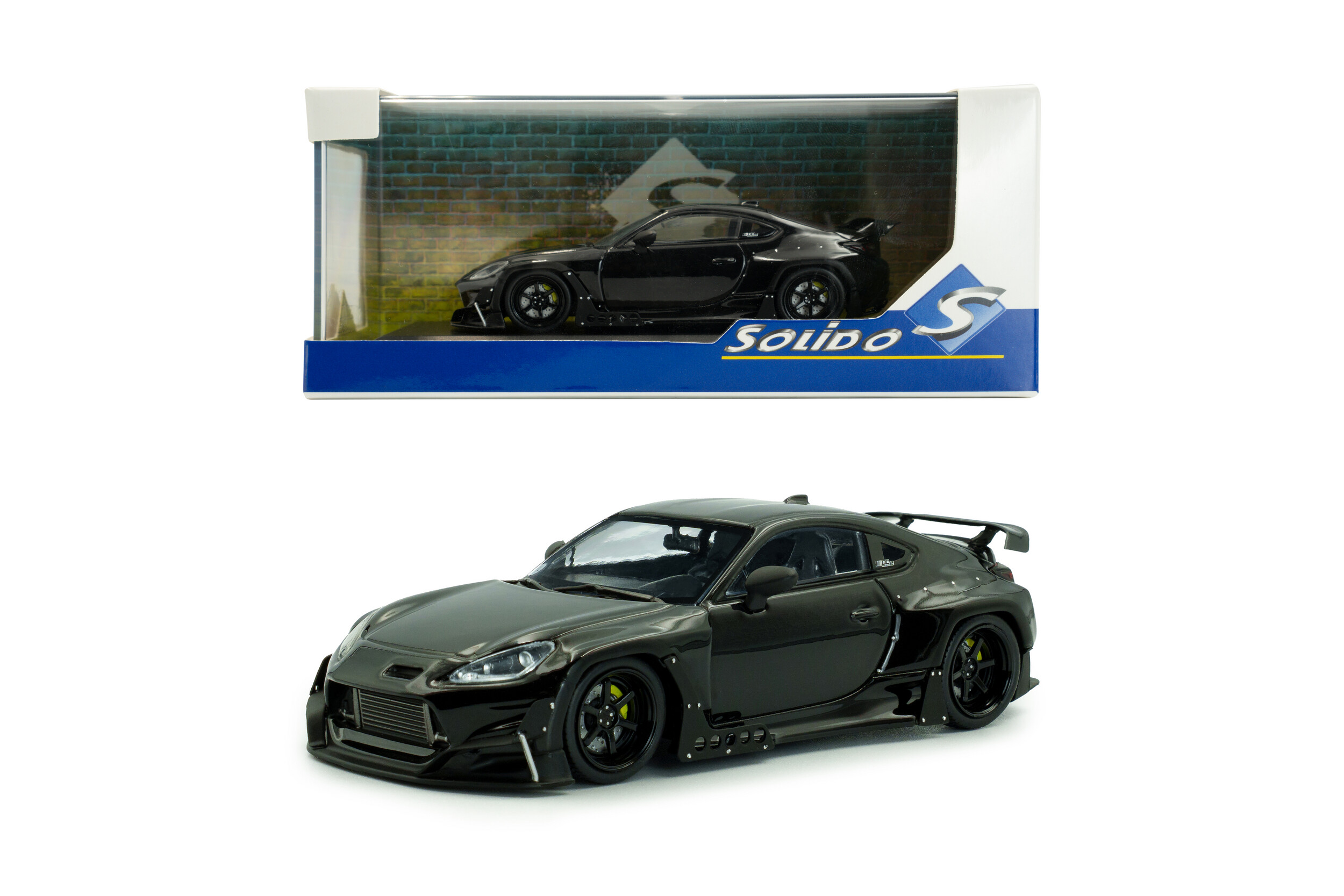 Solido 1/43 Toyota GR86 Jaune 2022, S4315101, Miniature Neuve
