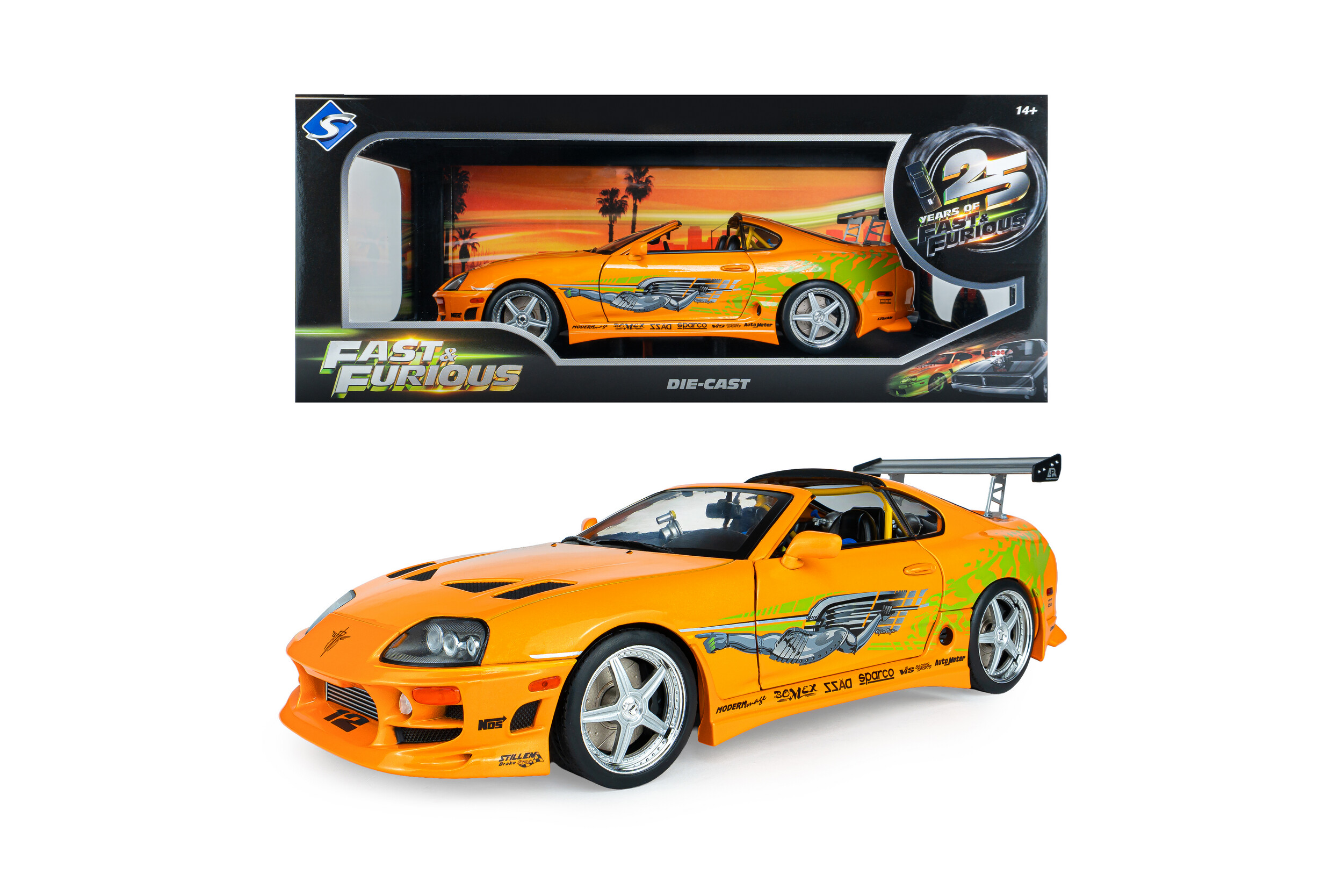 Toyota Supra Mk4 (A80) FAST AND FURIOUS 1 - BRIAN OPEN ROOF - 2001