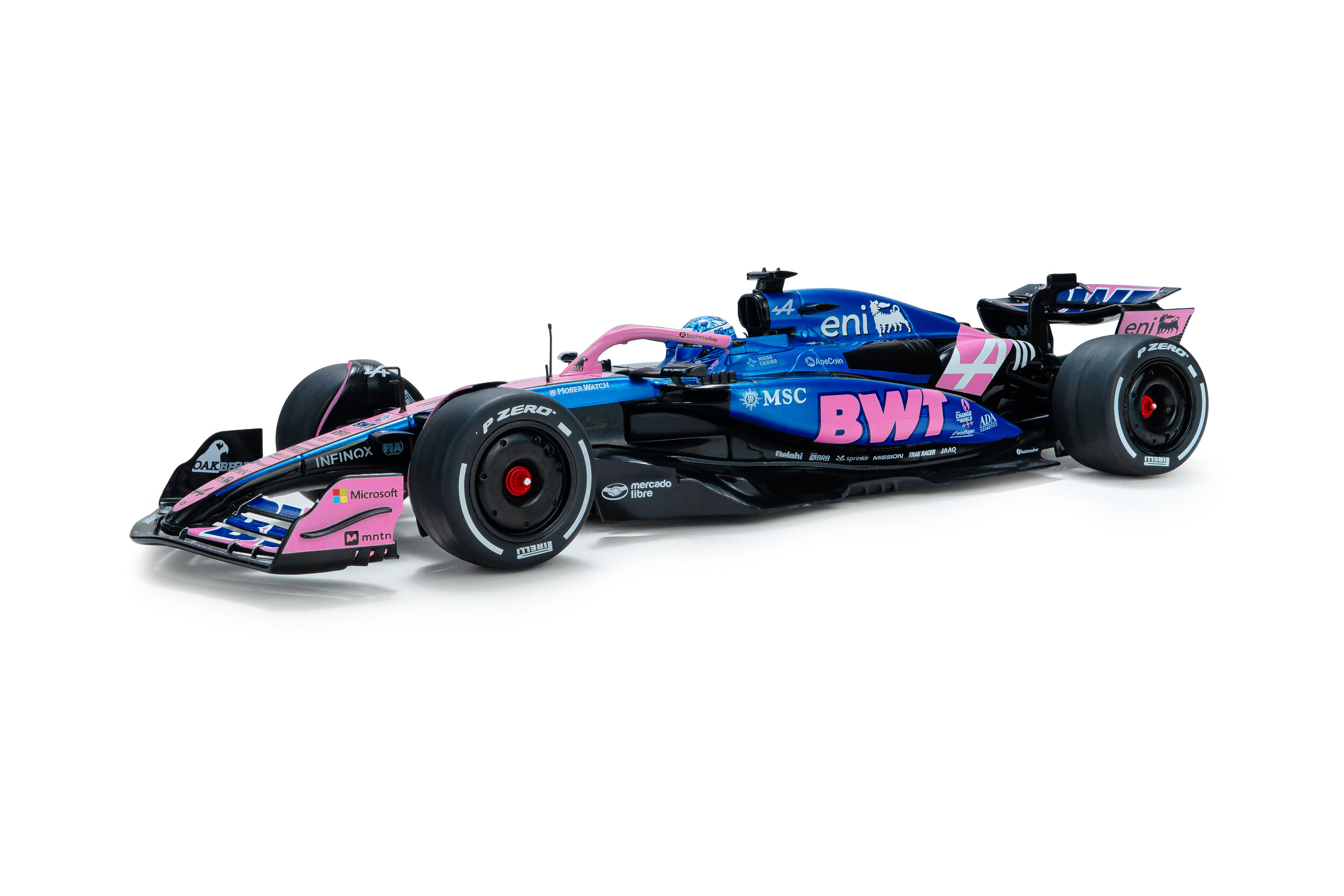Alpine A525 BWT ミニカー 日本GP ピエールガスリー Amazon.com: Solido 1:18 Scale Diecast - Alpine A523 Presentation