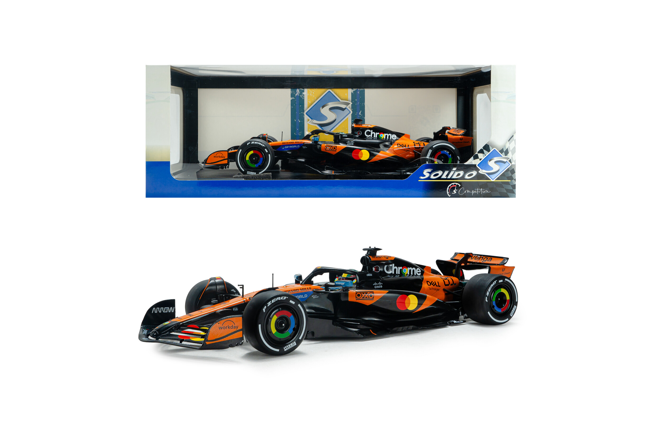 McLaren MCL39 - GP CHINA - 2025 - O.PIASTRI #81 - Solido