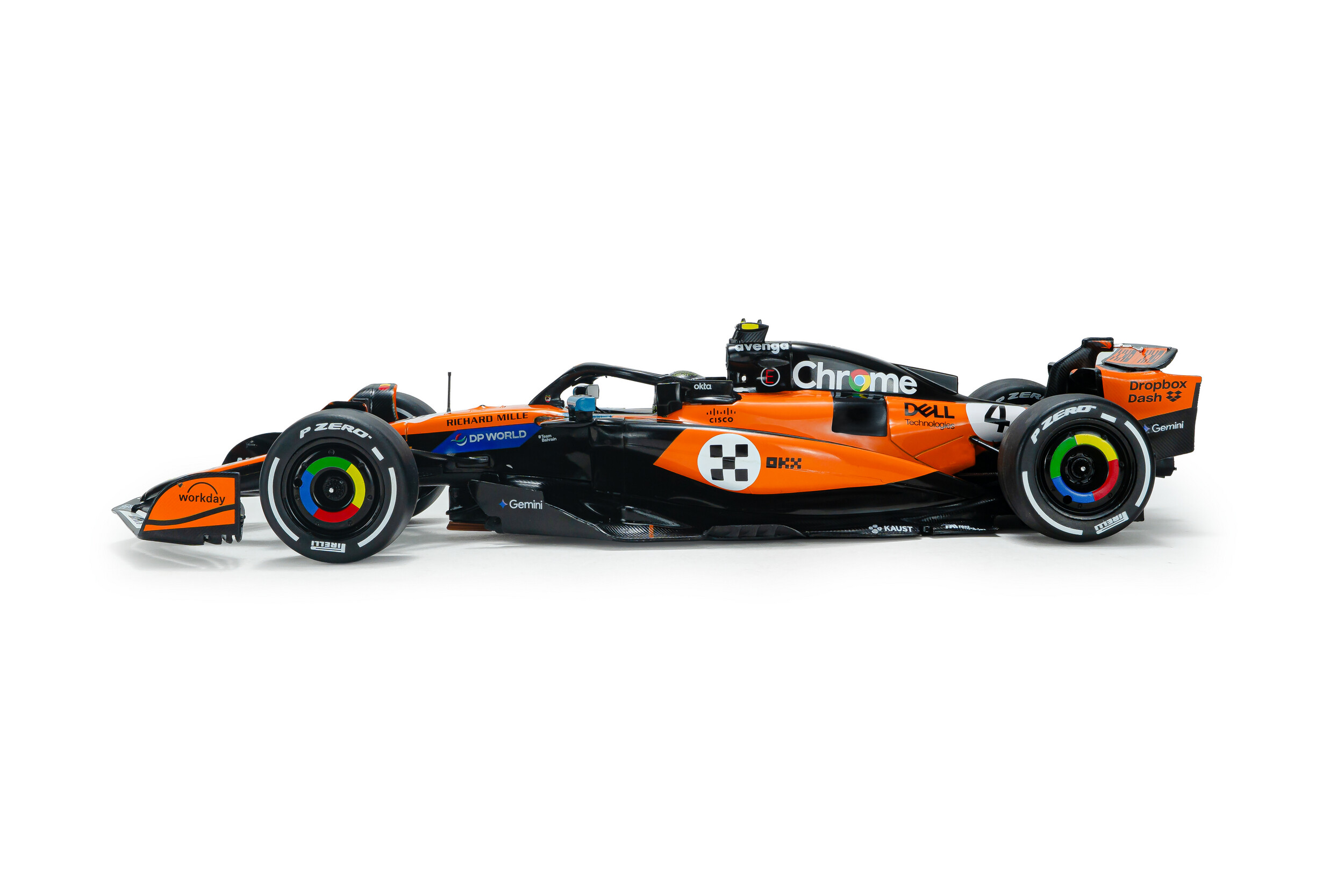 McLaren MCL39 - GP MONACO - 2025 - L.NORRIS #4 - Solido