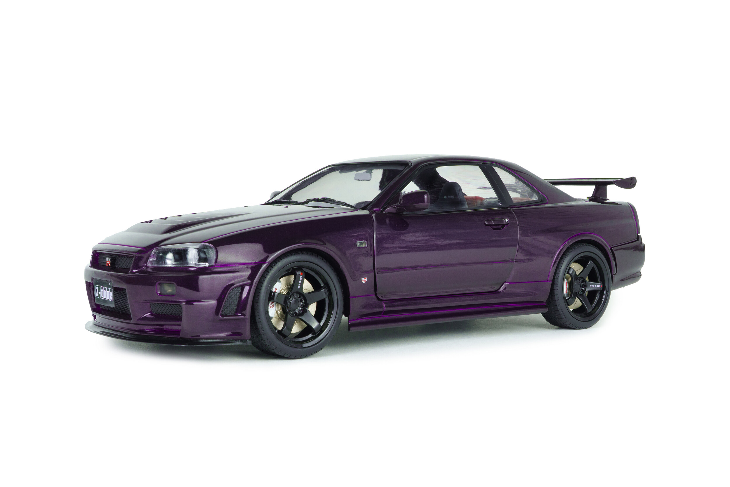 Nissan Skyline GT-R (BNR34) Z-TUNE - midnight purple - 1999 - Solido