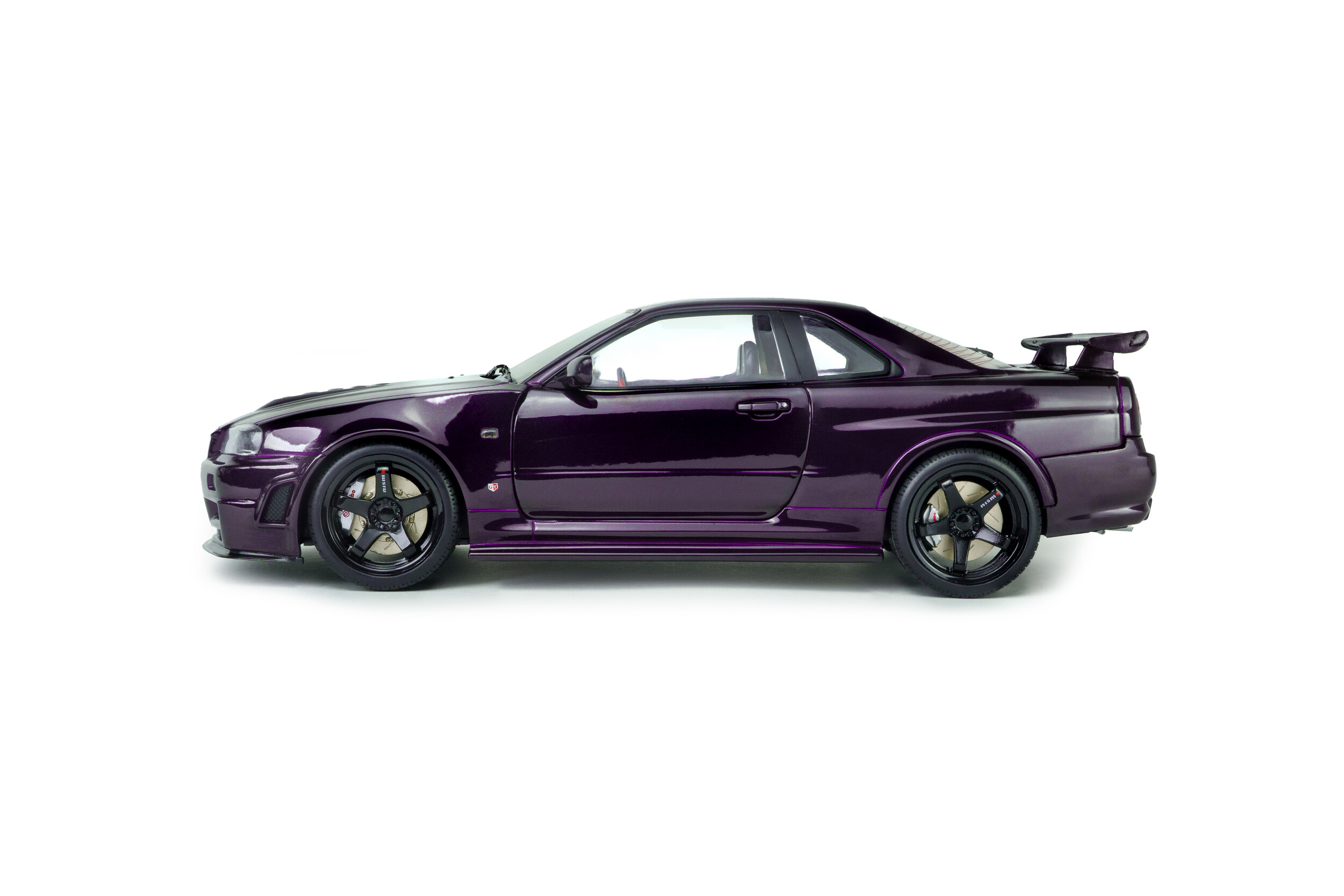 1/18 Solido 日産 SKYLINE GT-R Z-Tune R34 Nissan Skyline GT-R (BNR34) Z-TUNE - midnight purple - 1999 - Solido