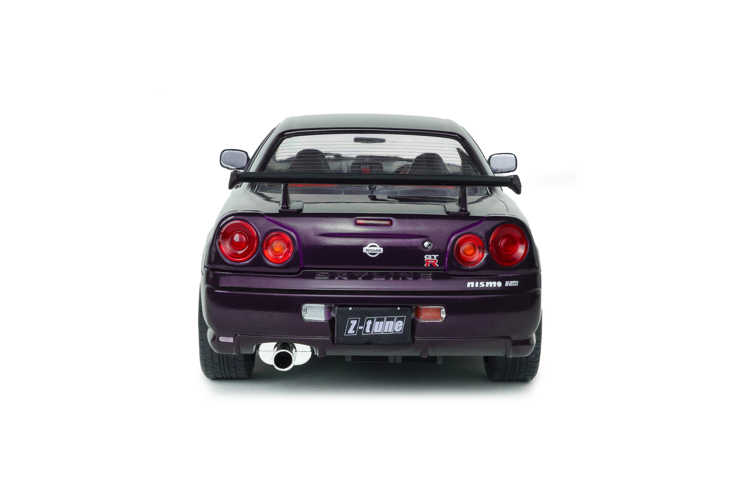 Nissan Skyline GT-R (BNR34) Z-TUNE - midnight purple - 1999 - Solido