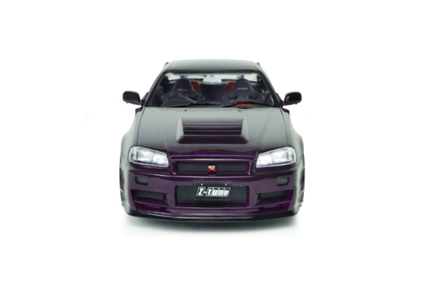 Nissan Skyline GT-R (BNR34) Z-TUNE - midnight purple - 1999 - Solido