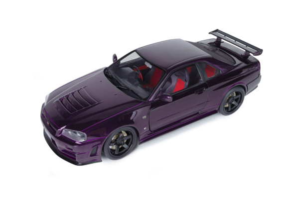 Nissan Skyline GT-R (BNR34) Z-TUNE - midnight purple - 1999 - Solido