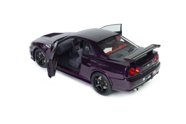 Nissan Skyline GT-R (BNR34) Z-TUNE - midnight purple - 1999 - Solido