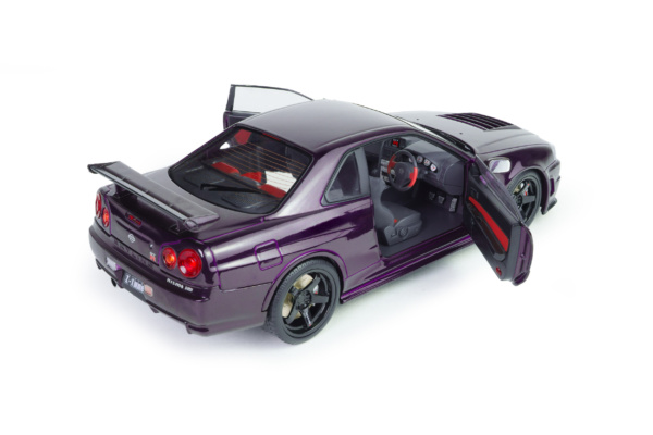 Nissan Skyline GT-R (BNR34) Z-TUNE - midnight purple - 1999 - Solido