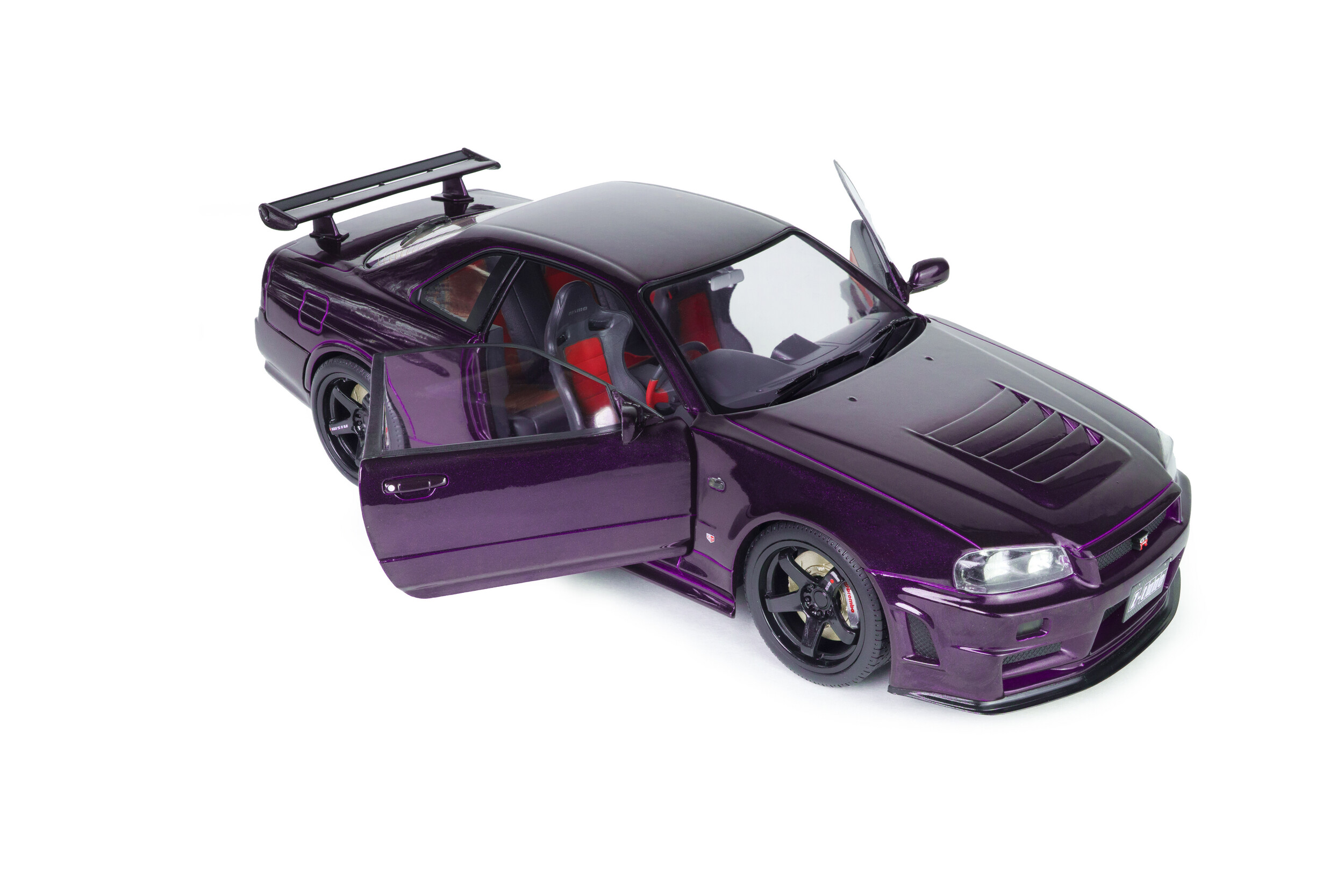 Nissan Skyline GT-R (BNR34) Z-TUNE - midnight purple - 1999 - Solido