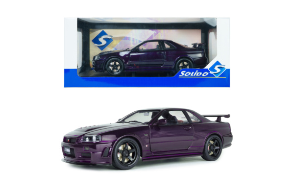 Nissan Skyline GT-R (BNR34) Z-TUNE - midnight purple - 1999 - Solido