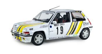 Renault 5 GT TURBO MK2 - RALLYE MONTE-CARLO - 1989 - #19 A.OREILLE/G.THIMONIER