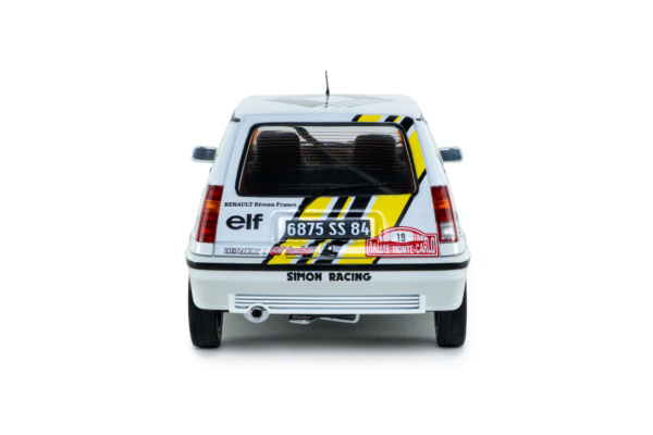 Renault 5 GT TURBO MK2 - RALLYE MONTE-CARLO - 1989 - #19 A.OREILLE/G.THIMONIER
