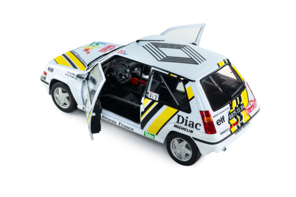 Renault 5 GT TURBO MK2 - RALLYE MONTE-CARLO - 1989 - #19 A.OREILLE/G.THIMONIER