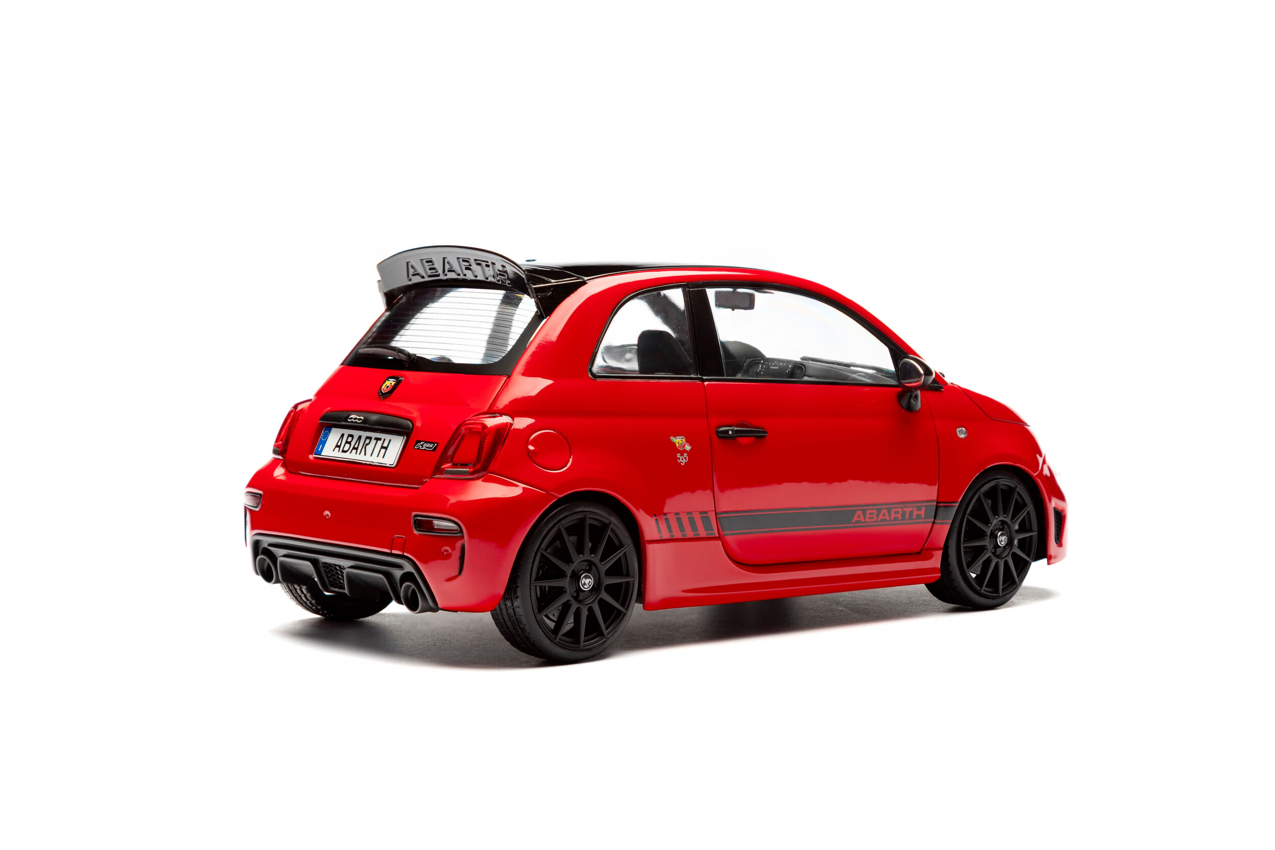 Fiat F595 Abarth SOLIDO WORKS - RED SOLIDO WORKS - 2023 - Solido
