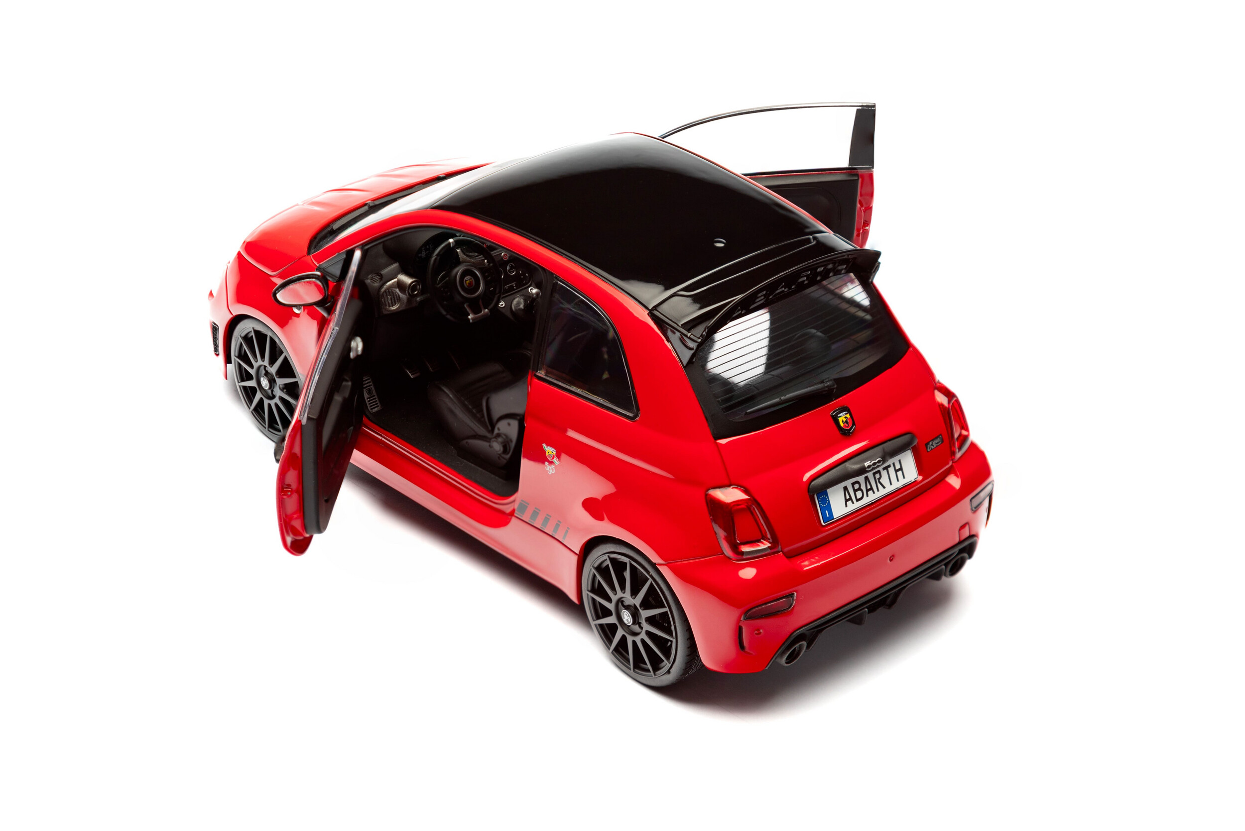 Fiat F595 Abarth SOLIDO WORKS - RED SOLIDO WORKS - 2023 - Solido