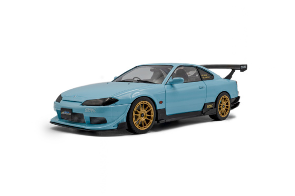 Nissan Silvia (S15) Spec-R Aero SOLIDO WORKS - BABY BLUE - 1999