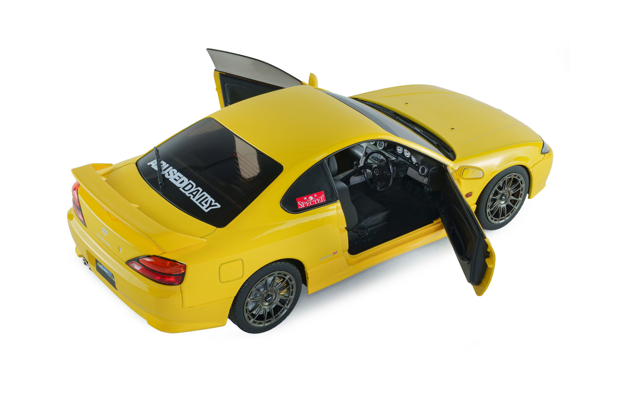Nissan Silvia (S15) Spec-R Aero - LIGHTNING YELLOW - 1999 - Solido
