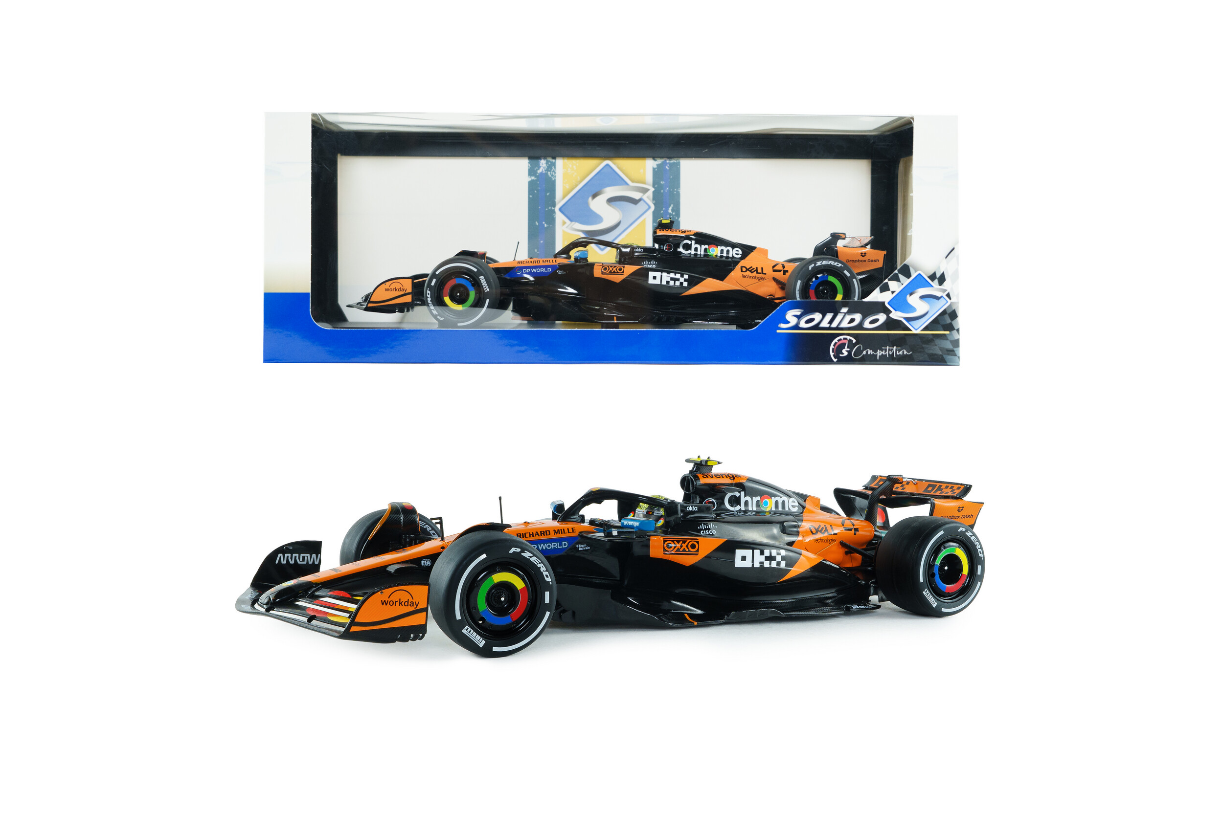 McLaren MCL39 - GP AUSTRALIA - 2025 - L.NORRIS #4 - Solido
