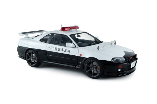 Nissan Skyline GT-R (BNR34) JAPANESE POLICE - 1999
