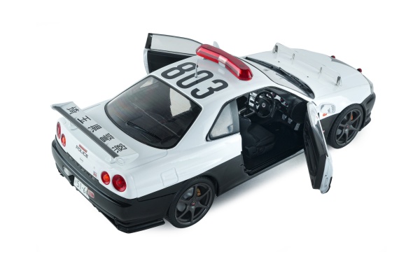 Nissan Skyline GT-R (BNR34) JAPANESE POLICE - 1999