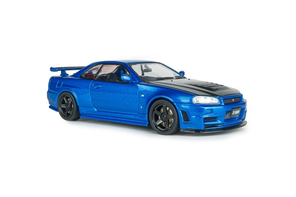 Nissan Skyline GT-R (BNR34) with NISMO Parts - Bayside Blue - 2005