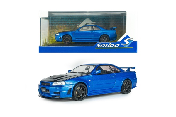 Nissan Skyline GT-R (BNR34) with NISMO Parts - Bayside Blue - 2005
