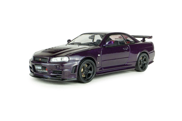 Nissan Skyline GT-R (BNR34) with NISMO Parts - Midnight Purple - 2005