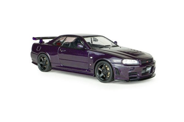 Nissan Skyline GT-R (BNR34) with NISMO Parts - Midnight Purple - 2005