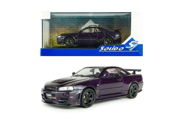 Nissan Skyline GT-R (BNR34) with NISMO Parts - Midnight Purple - 2005