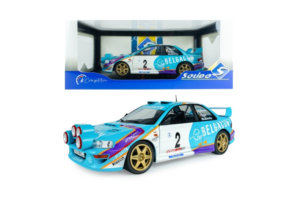 Subaru Impreza S5 WRC99 - BELGIUM YPRES WESTHOEK RALLY - 1998 - #2 G.DE MEVIUS/J-M.FORTIN