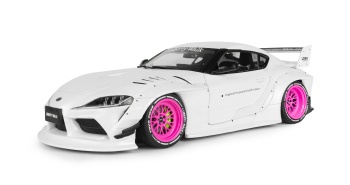Toyota GR Supra LIBERTY WALK BODY KIT - WHITE PINK - 2025