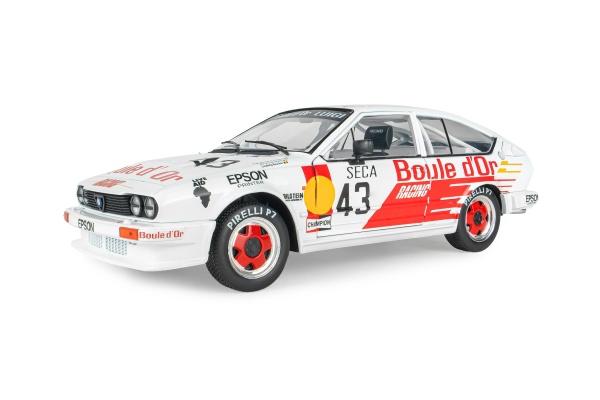 Alfa Romeo GTV6 - 24H DE SPA - 1985 - #43 B.DE DRYVER/ F-X.BOUCHER / L.BOUCHER