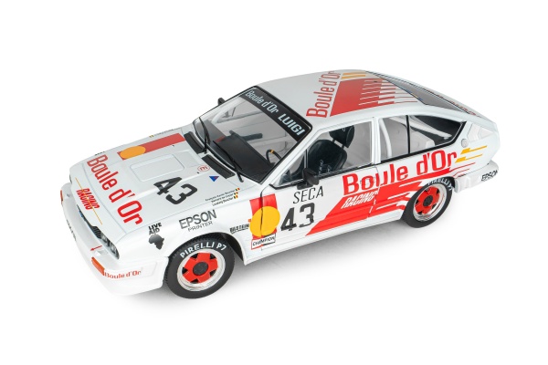 Alfa Romeo GTV6 - 24H DE SPA - 1985 - #43 B.DE DRYVER/ F-X.BOUCHER / L.BOUCHER