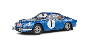 Alpine A110 1600S - Rallye Monte Carlo - 1972 - #1 Therier/Roure