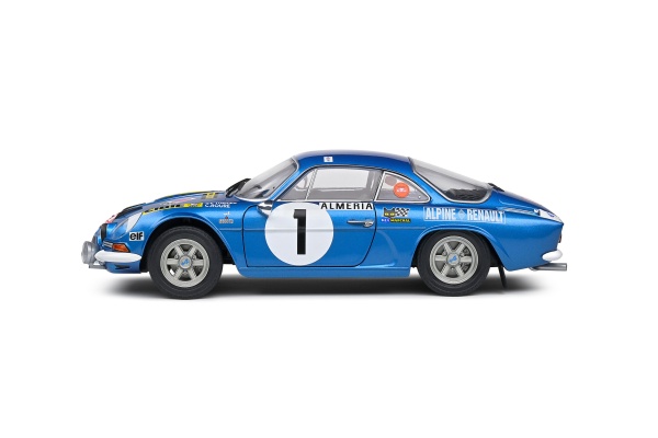 Alpine A110 1600S - Rallye Monte Carlo - 1972 - #1 Therier/Roure
