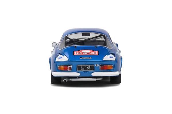 Alpine A110 1600S - Rallye Monte Carlo - 1972 - #1 Therier/Roure