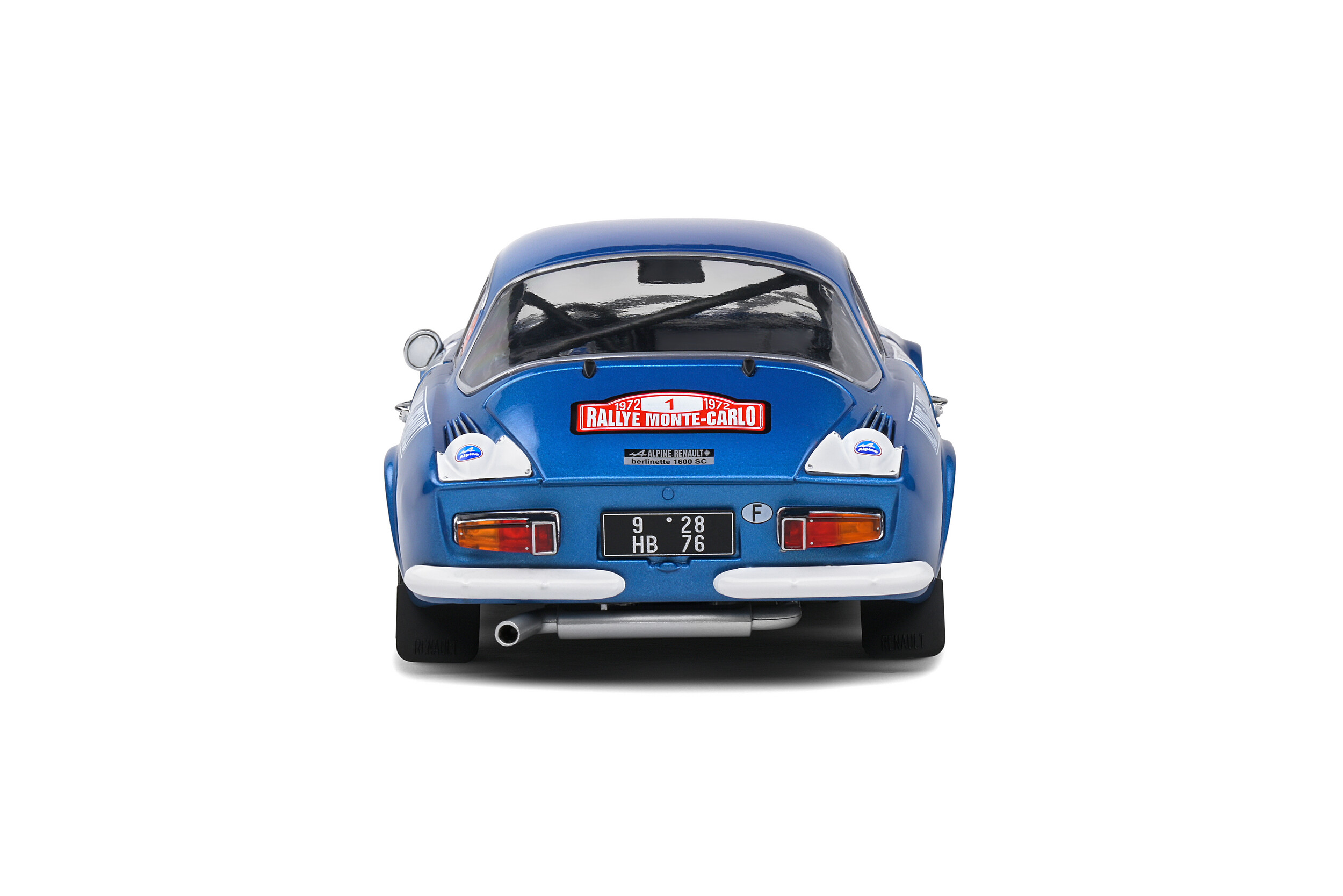 Alpine A110 1600S - Rallye Monte Carlo - 1972 - #1 Therier/Roure