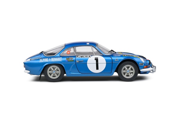 Alpine A110 1600S - Rallye Monte Carlo - 1972 - #1 Therier/Roure
