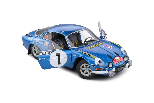 Alpine A110 1600S - Rallye Monte Carlo - 1972 - #1 Therier/Roure